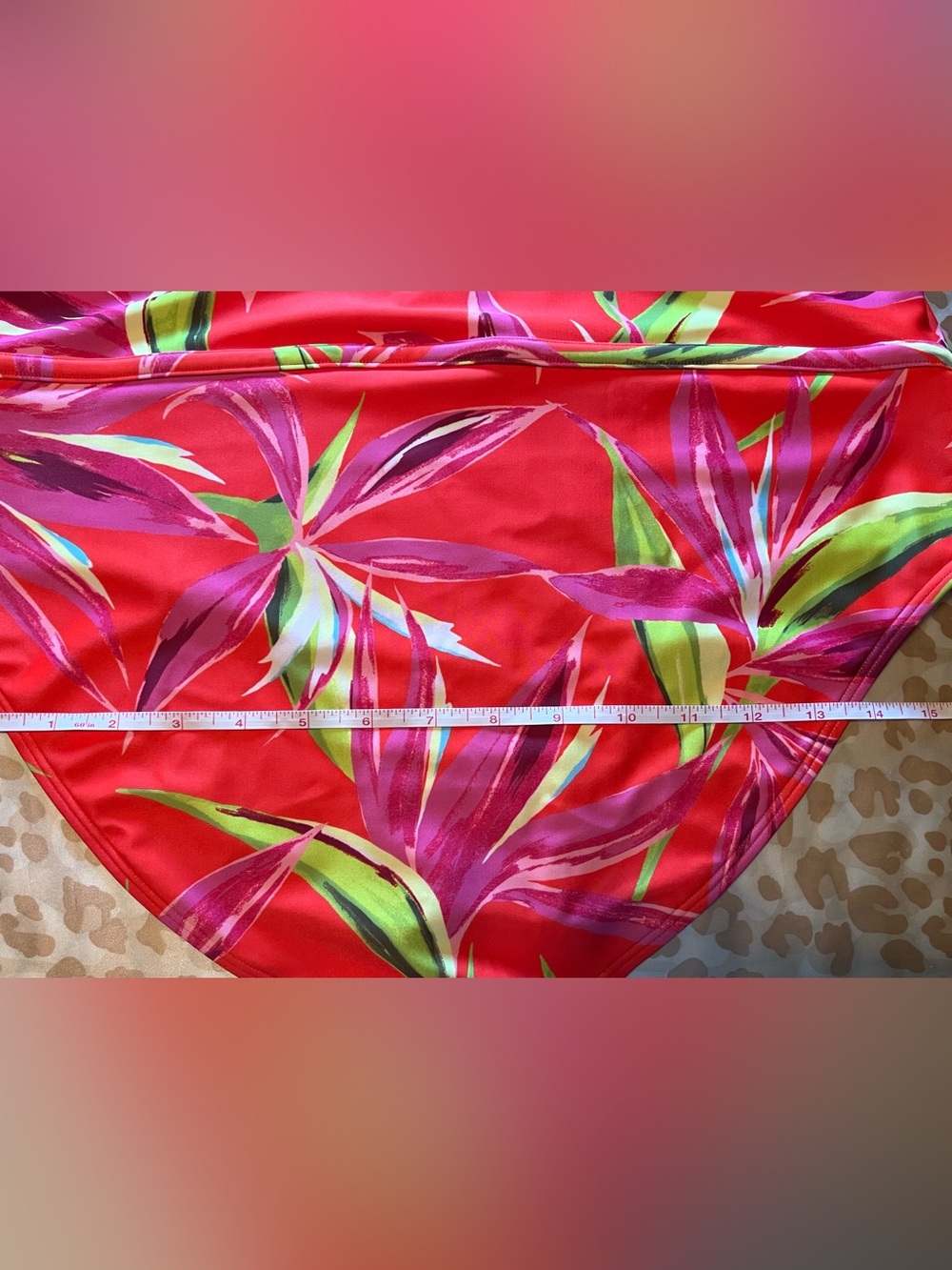 Old Navy Full Bloom Bliss High-Waist Bikini Set—Top Large and Bottoms XL - Picture 15 of 16